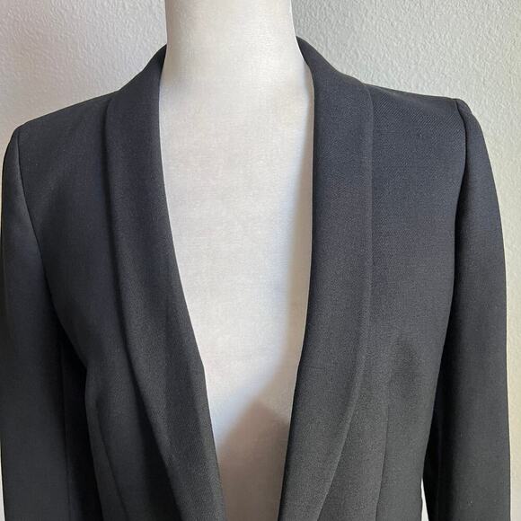 J. Crew Black Parke Wool Blend Blazer Women's 4 Business Office Formal Jacket - Picture 3 of 8